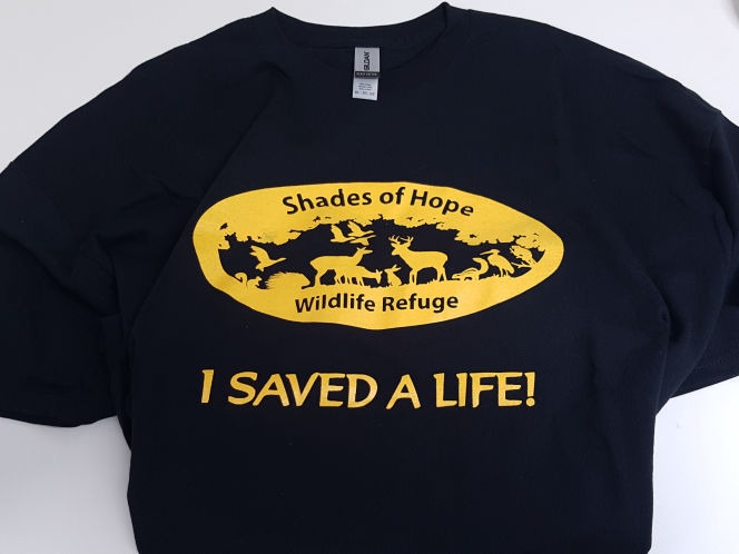 I saved a life! Tee-shirt